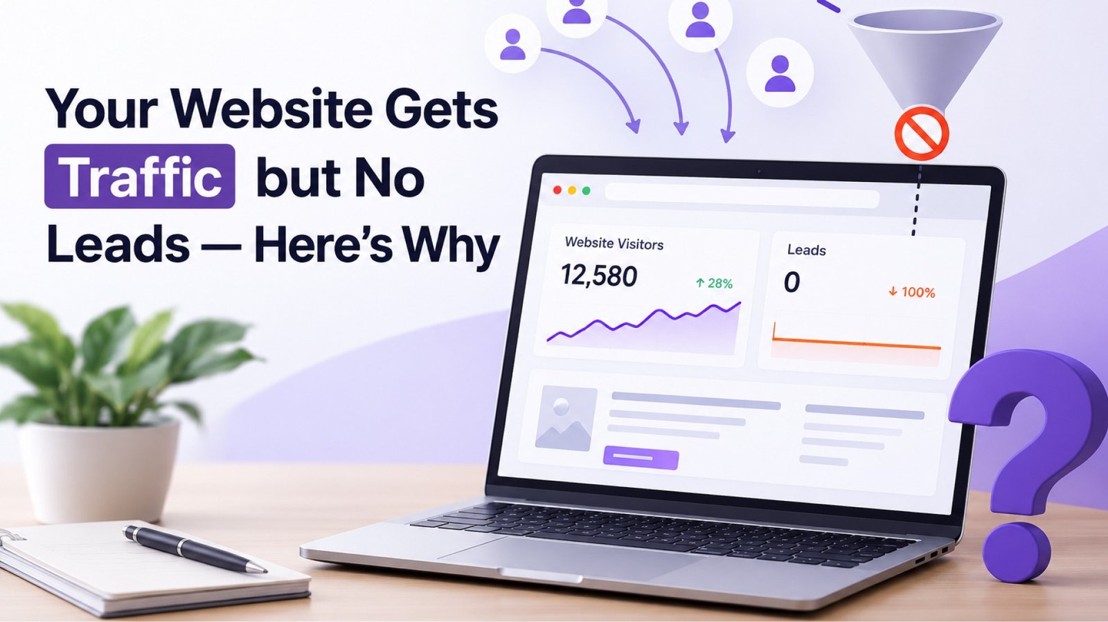 Your Website Gets Traffic but No Leads — Here’s Why